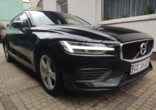 Volvo V60 cena 69699 przebieg: 280960, rok produkcji 2018 z Dobrzyca małe 781